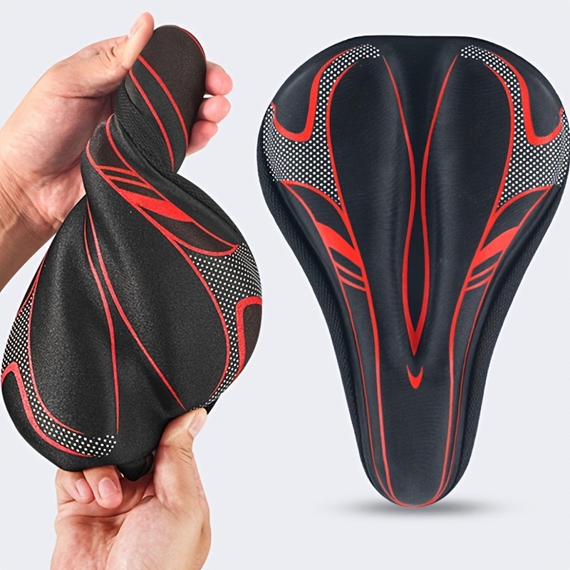 Mountain Biking Gear - Adjustable Gel Padded Bike Seat Cover,