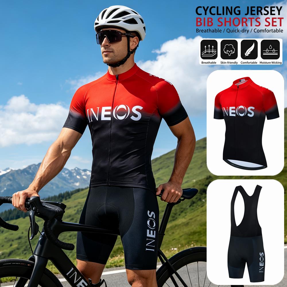 Mountain Biking Trousers - 2026 INEOS Bicycle Short Sleeve Cycling