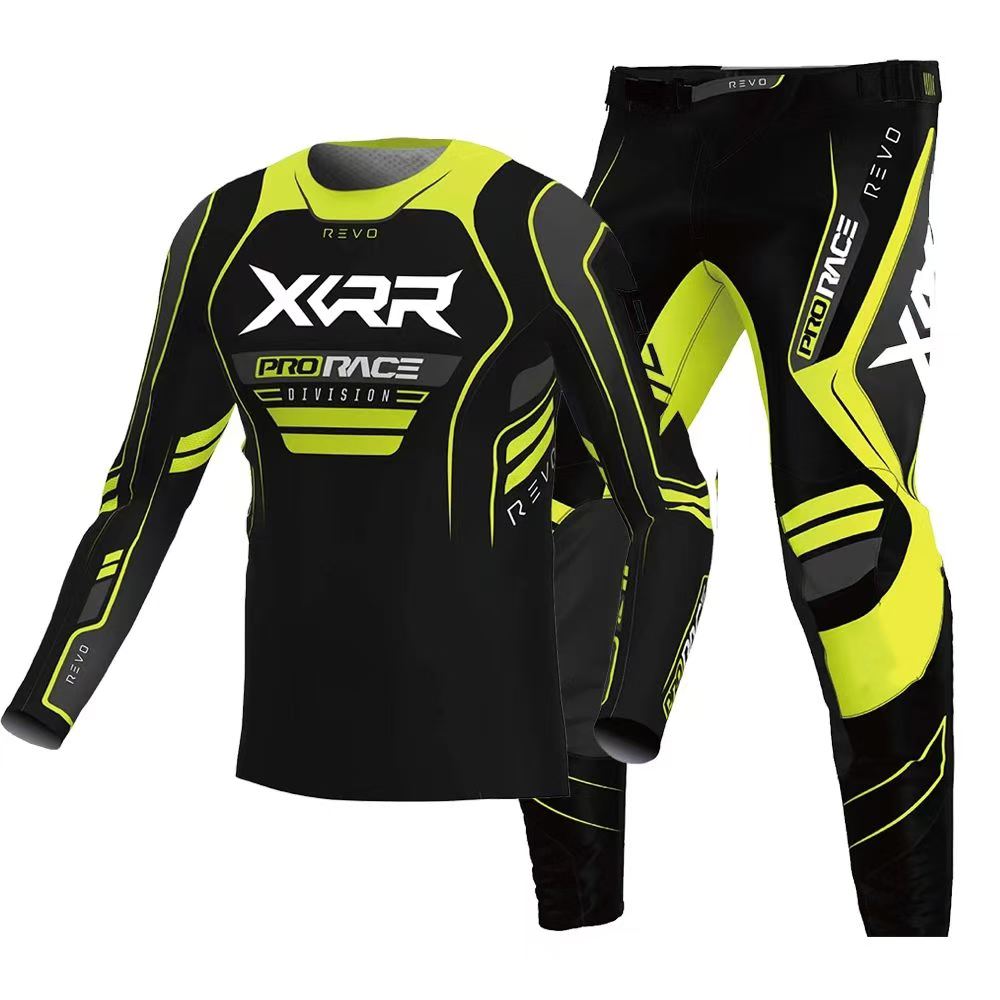 Mountain Biking Videos - XCRR Race Jersey Pants Combo Motocross