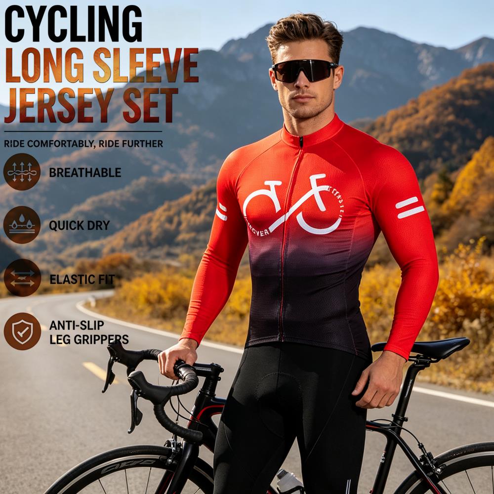 Mountain Biking Underwear - Cycling Suit Spring Autumn Mountain Bike