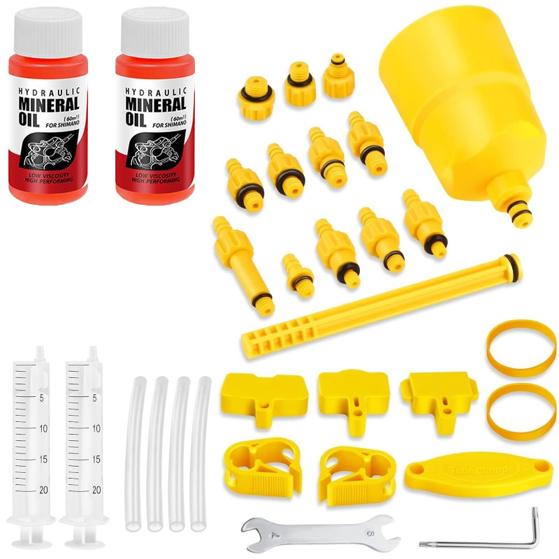 Hydraulic Brake Bleed - Full Bicycle Hydraulic Disc Brake Bleeding