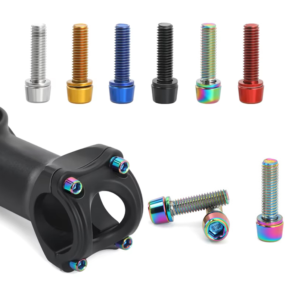 6pcs/set Bicycle Handlebar Scr - Handlebar Riser Stem recension och pris