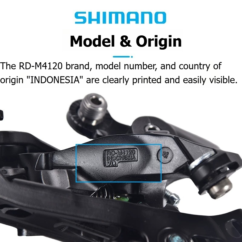SHIMANO DEORE RD M4100 M4120 R - Rear Derailleur Shadow recension och pris