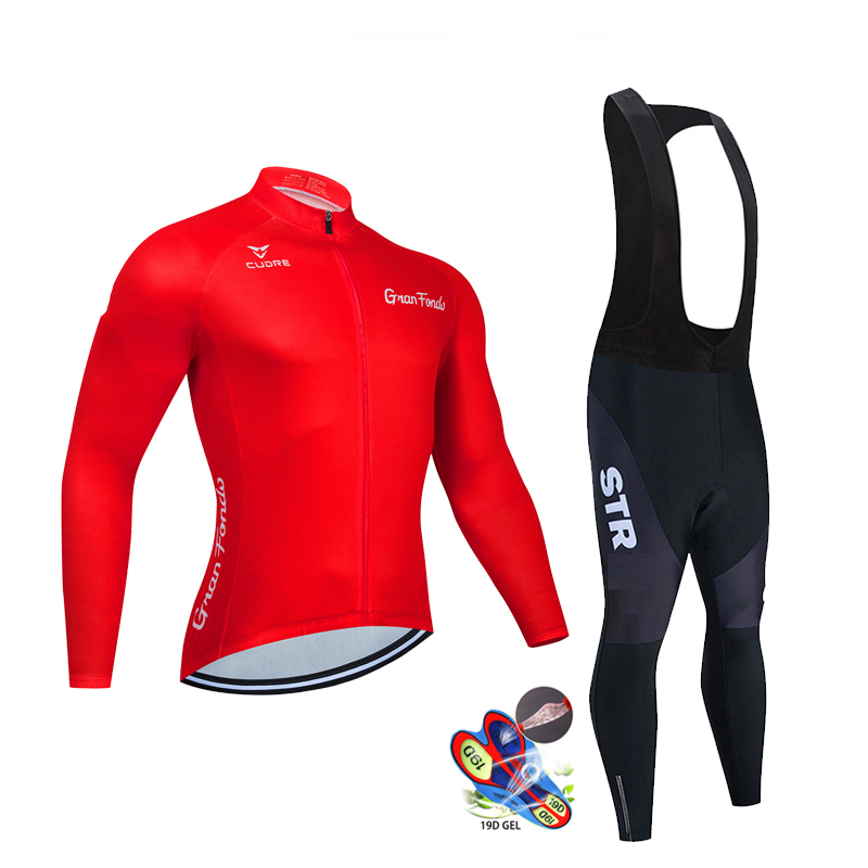 Autumn Black Cycling Jersey Se - Mountain Biking Trousers recension och pris