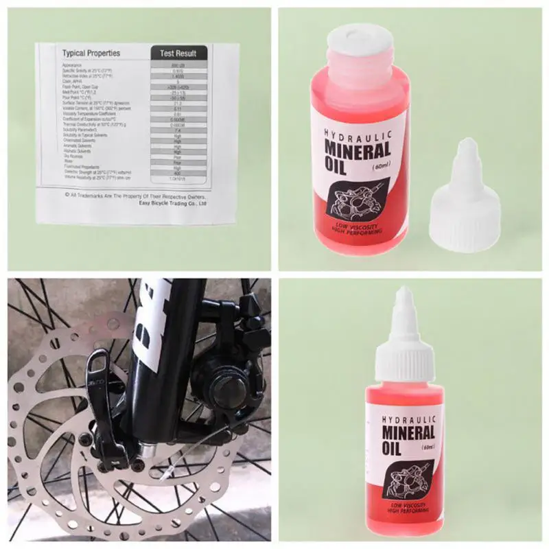 60ml Bicycle Brake Mineral Oil - Hydraulic Brake Bleed recension och pris