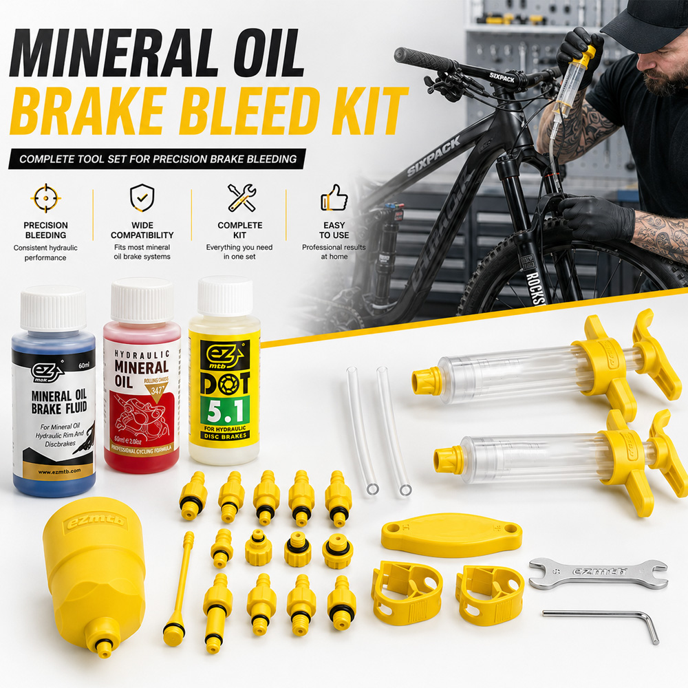 Bicycle Brake Mineral Oil ，Bic - Hydraulic Brake Bleed recension och pris