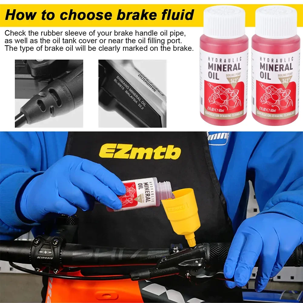 Bicycle Brake Mineral Oil ，Bic - Hydraulic Brake Bleed recension och pris