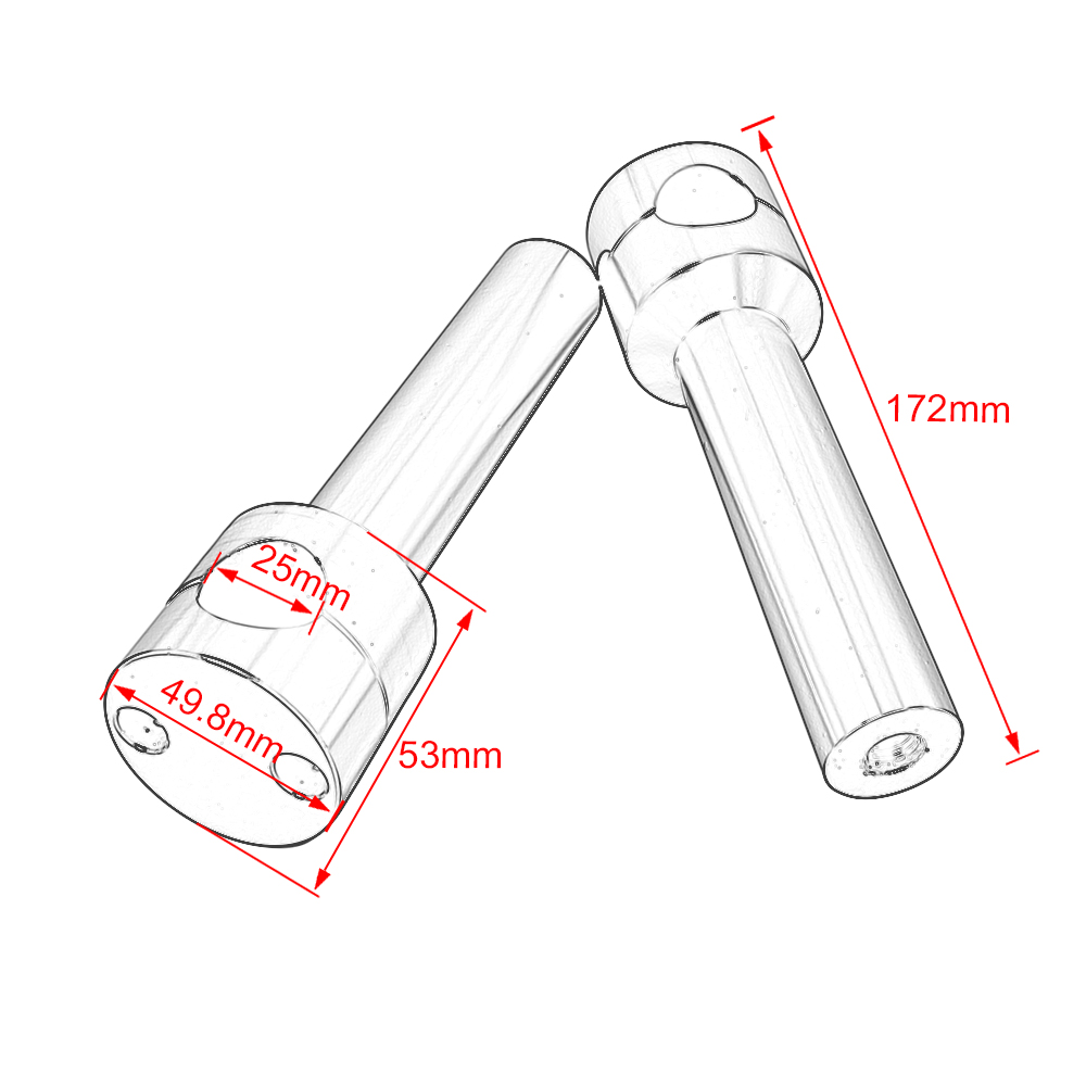 Motorcycle Accessories Handleb - Handlebar Riser Stem recension och pris