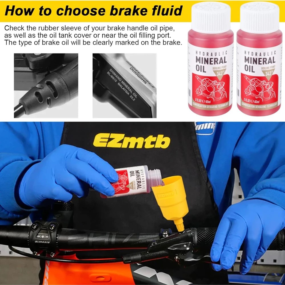 Bicycle Brake Mineral Oil Bicy - Hydraulic Brake Bleed recension och pris