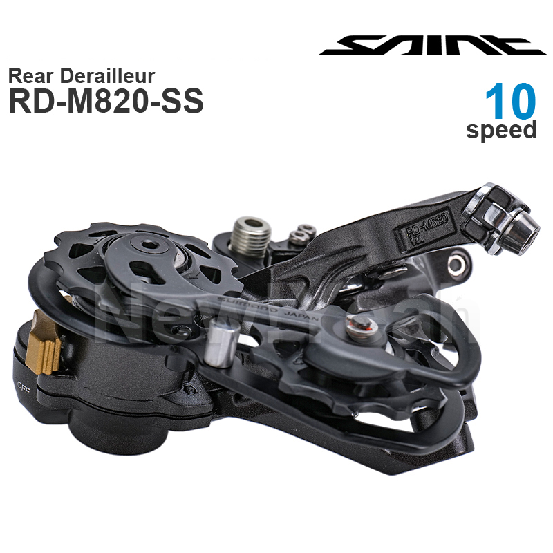 SHIMANO SAINT M820 10 Speed Re - Rear Derailleur Shadow recension och pris
